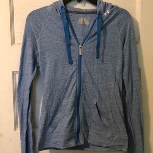 Under Armour light blue jacket